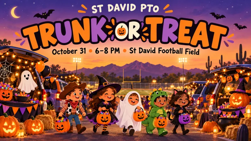 St David PTO Trunk or Treat